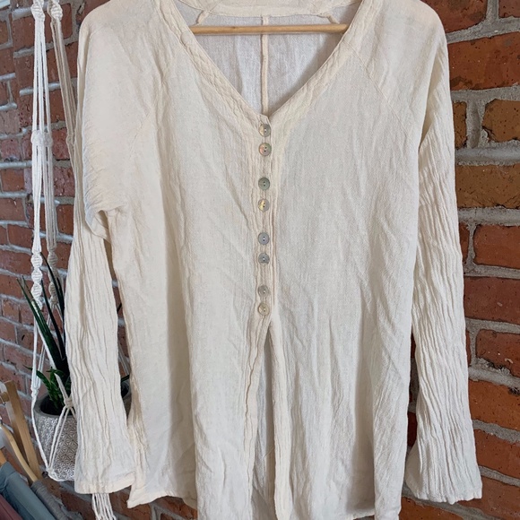 SOLD 🌼 Lovely Cotton Tunic! - Picture 1 of 4
